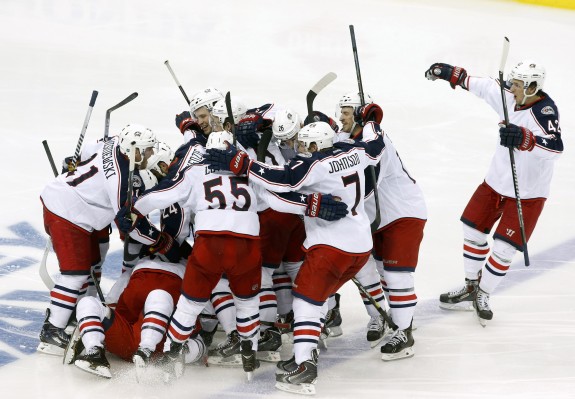 blue jackets penguins