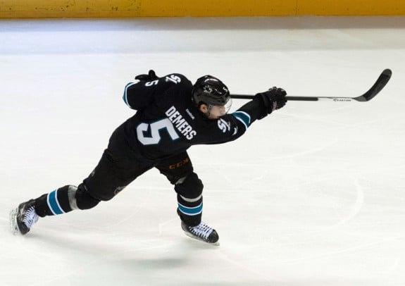 Jason Demers is having a tough start to the season.