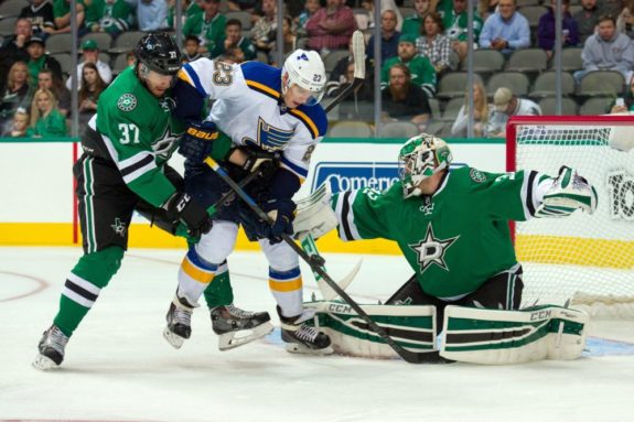 Dmitrij Jaskin will be a pivotal piece of the Blues' offense this season (Jerome Miron-USA TODAY Sports)