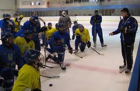 Maiko coaching junior Team Ukraine