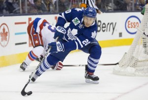 This season Booth has seen less than 10 minutes of ice time in 11 of his 19 games.(Tom Szczerbowski-USA TODAY Sports)