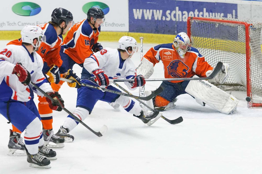 Pictures from the friendly international game between the Dutch National Team and the French National Team (3-1) of Saturday 8 Feb 2014 in Eindhoven, The Netherlands (NIJB)