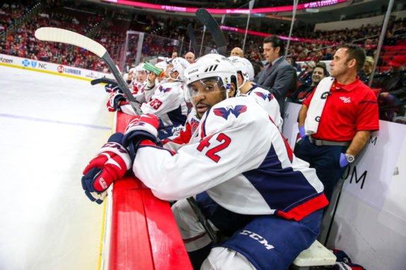 Washington Capitals Joel Ward - Photo by Andy Martin Jr
