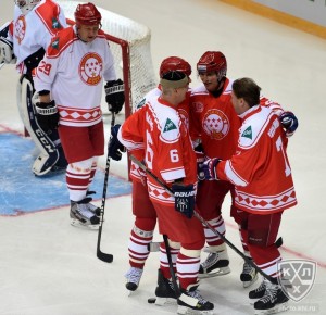 Russian Hockey Legends in 2015 KHL All Stars Night