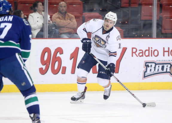 Anton Lander has been the Barons best player (Steven Christy/OKC Barons)