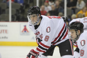 Megna with his college club Nebraska-Omaha. Photo Credit: (Tim Fitzgerald/Omaha Athletics)