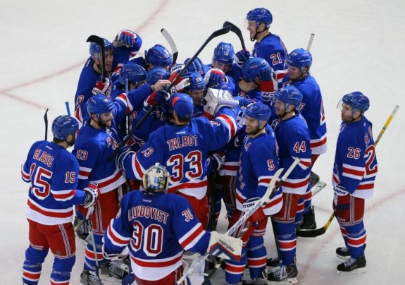 Rangers celebrate