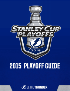 Tampa Bay Lightning Playoff Guide