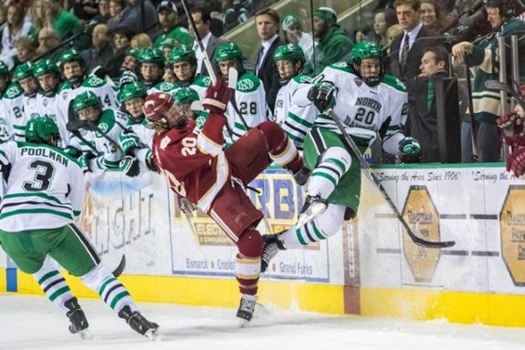 UND Defenseman Gage Ausmus (Eric Classen/UND Athletics)