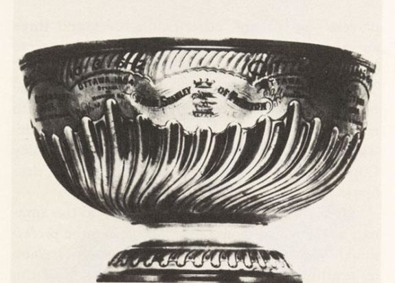 Stanley Cup Dominion Hockey Challenge Cup First Earliest Known Oldest Hockey Movie Film Footage Thomas Edison William Heise 1898