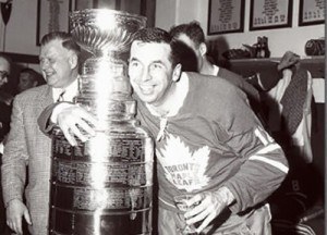 Ron Stewart, traded by Leafs to Boston
