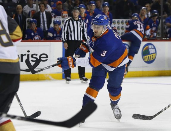 New York Islanders defenseman Adam Pelech