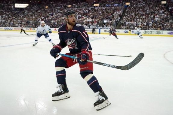Columbus Blue Jackets Brandon Dubinsky