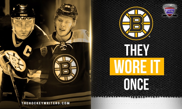 They Wore It Once: Boston Bruins Players and Their Unique Numbers