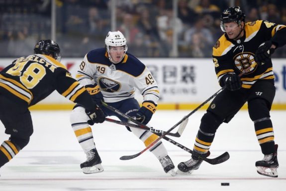 C.J. Smith, David Backes, Matt Grzelcyk