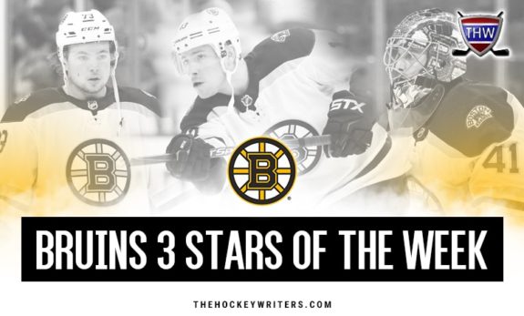 Bruins 3 Stars of the Week: Oct. 3-5