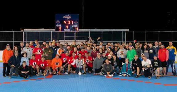 Washington Capitals ball hockey