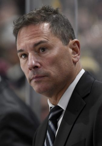 Boston Bruins' head coach Bruce Cassidy