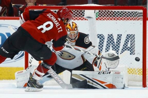 Arizona Coyotes Nick Schmaltz Anaheim Ducks Kevin Boyle
