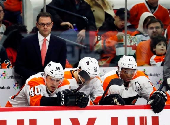 Philadelphia Flyers interim head Scott Gordon