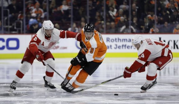 Ivan Provorov, Gustav Nyquist, Justin Abdelkader