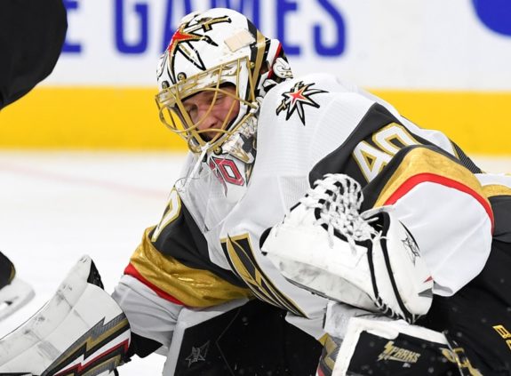 Golden Knights Garret Sparks