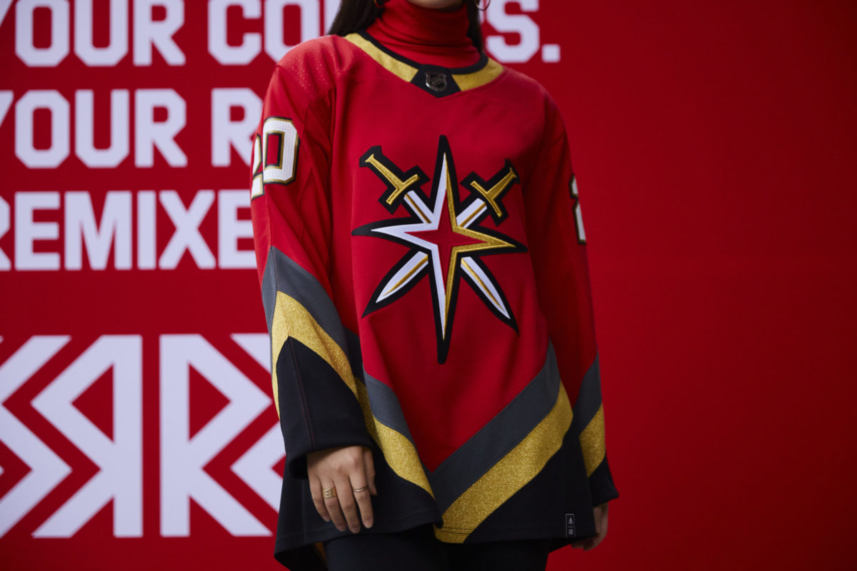 Vegas Golden Knights Reverse Retro jersey