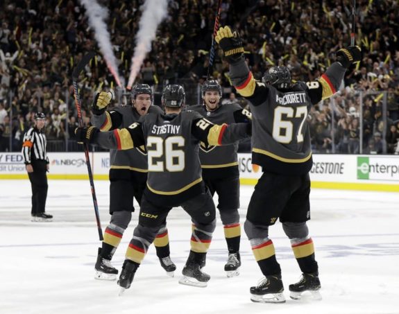 Vegas Golden Knights celebrate