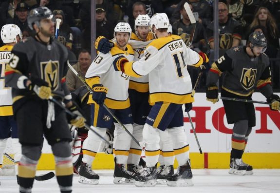 Nashville Predators celebrate