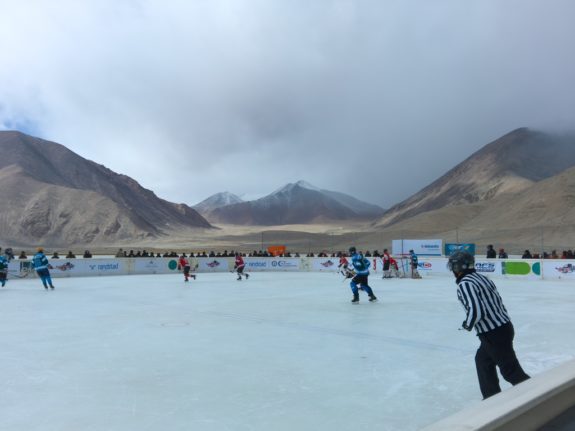 Highest Altitude Hockey Game Game