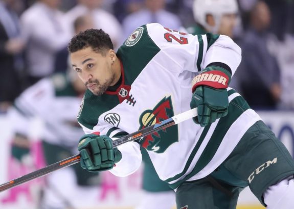 Wild right wing J.T. Brown