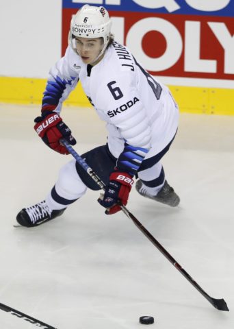 United States' Jack Hughes