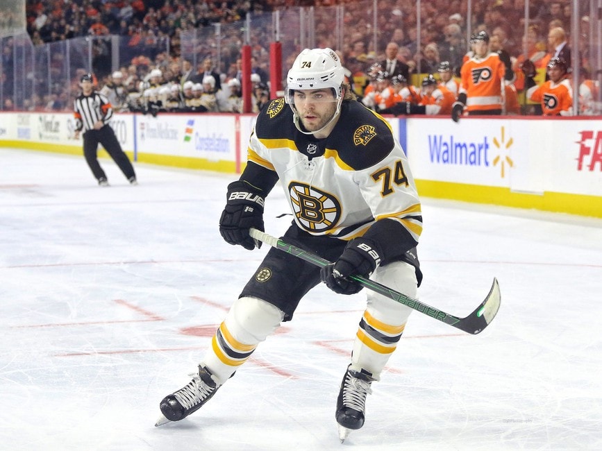 Jake DeBrusk Boston Bruins