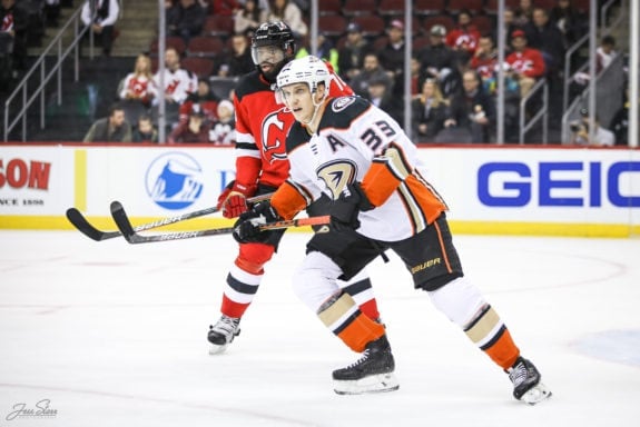 Jakob Silfverberg Anaheim Ducks