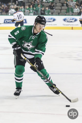 Oleksiak taking aim