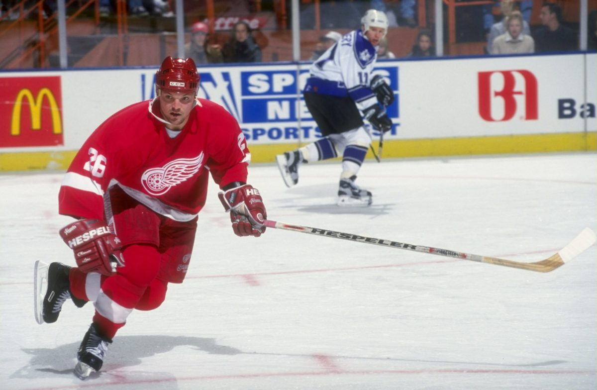 Joe Kocur Detroit Red Wings