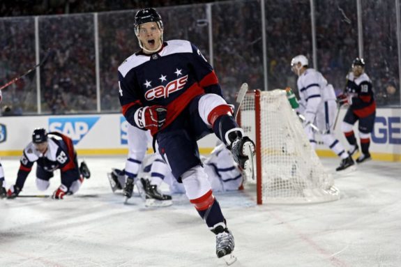 John Carlson #74 of the Washington Capitals