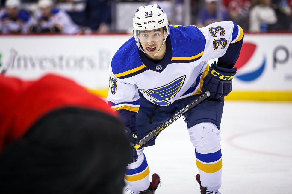 Blues Trade Jordan Kyrou to Capitals