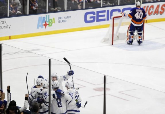 Toronto Maple Leafs celebrate