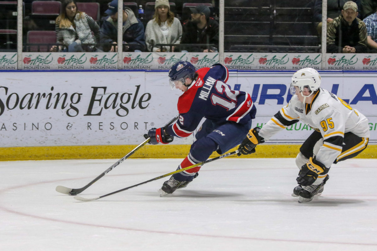 Mason Millman, Saginaw Spirit