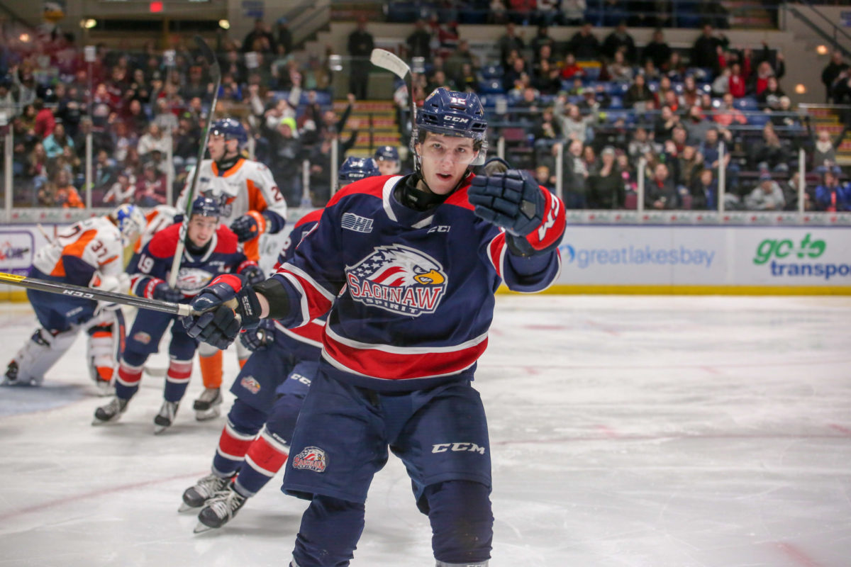 Mason Millman, Saginaw Spirit