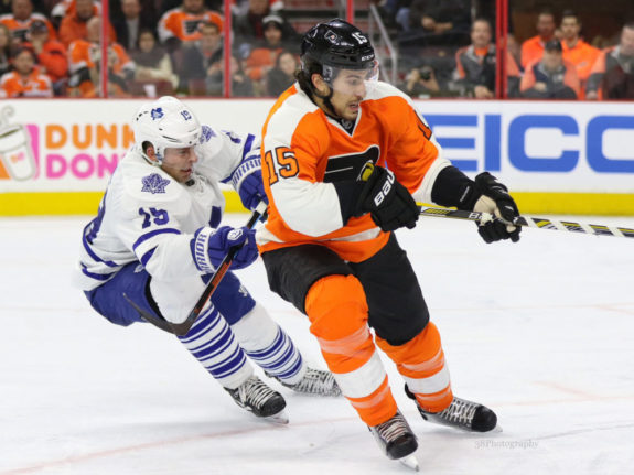 Ron Hextall signed Del Zotto