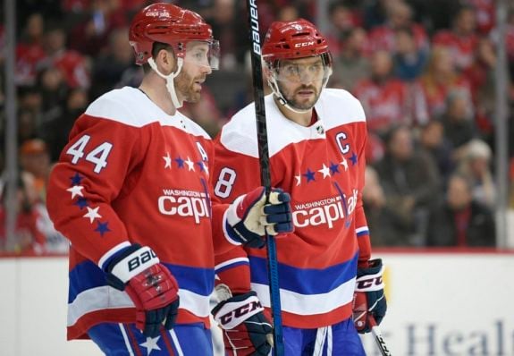 Washington Capitals Alex Ovechkin Brooks Orpik
