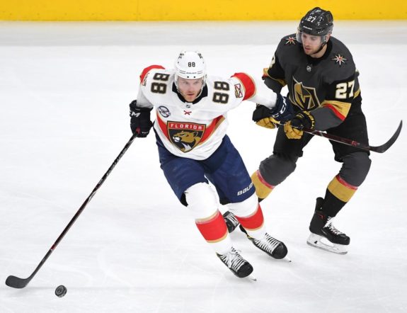 Florida Panthers Jamie McGinn Vegas Golden Knights Shea Theodore