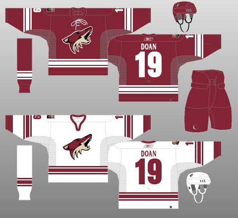 arizona coyotes uniforms
