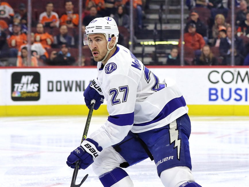 Lightning Extend Ryan McDonagh to 3-Year Contract