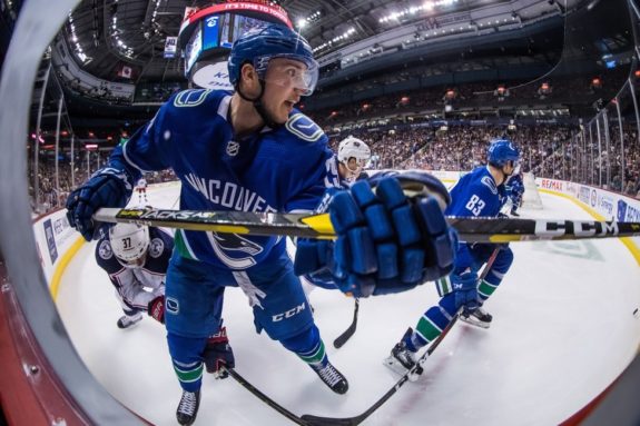 Vancouver Canucks' Ashton Sautner
