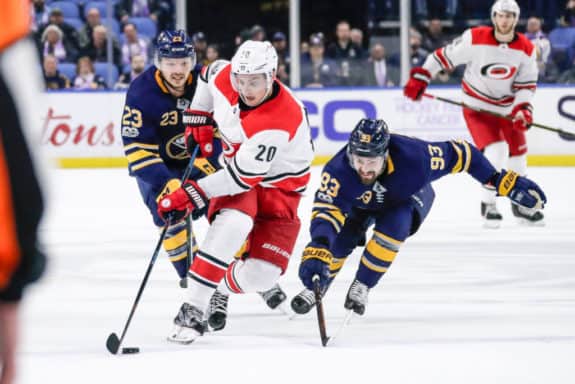 Carolina Hurricanes Left Wing Sebastian Aho