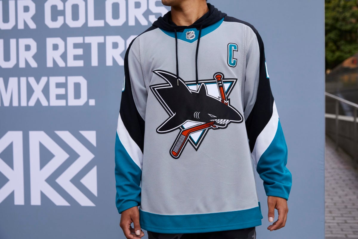 San Jose Sharks Reverse Retro jersey