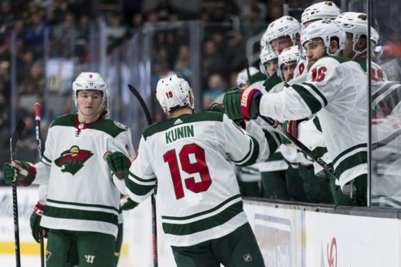 Minnesota Wild Luke Kunin